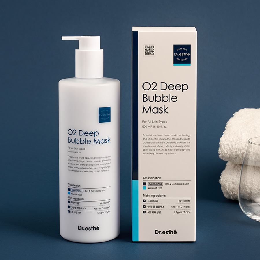 Dr.esthe MOISTURE LINE D.E ディープバブルマスク 500ml