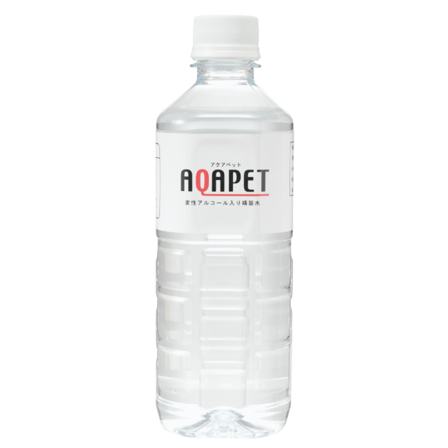 アクアペット 500cc(変性アルコール入り精製水)