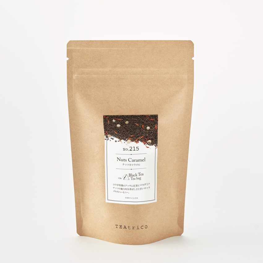TEAtriCO Black tea ナッツキャラメル (2.5gTB×8個入) ×6袋