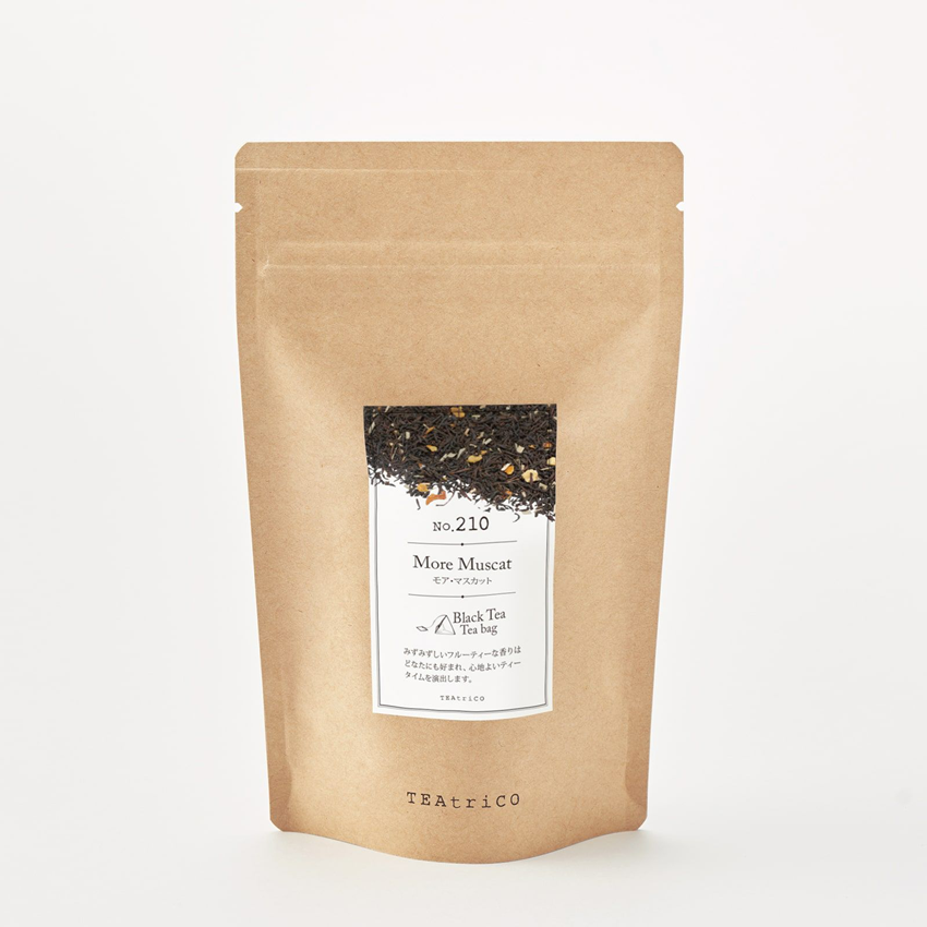 TEAtriCO Black tea モアマスカット (2.5gTB×8個入) ×6袋