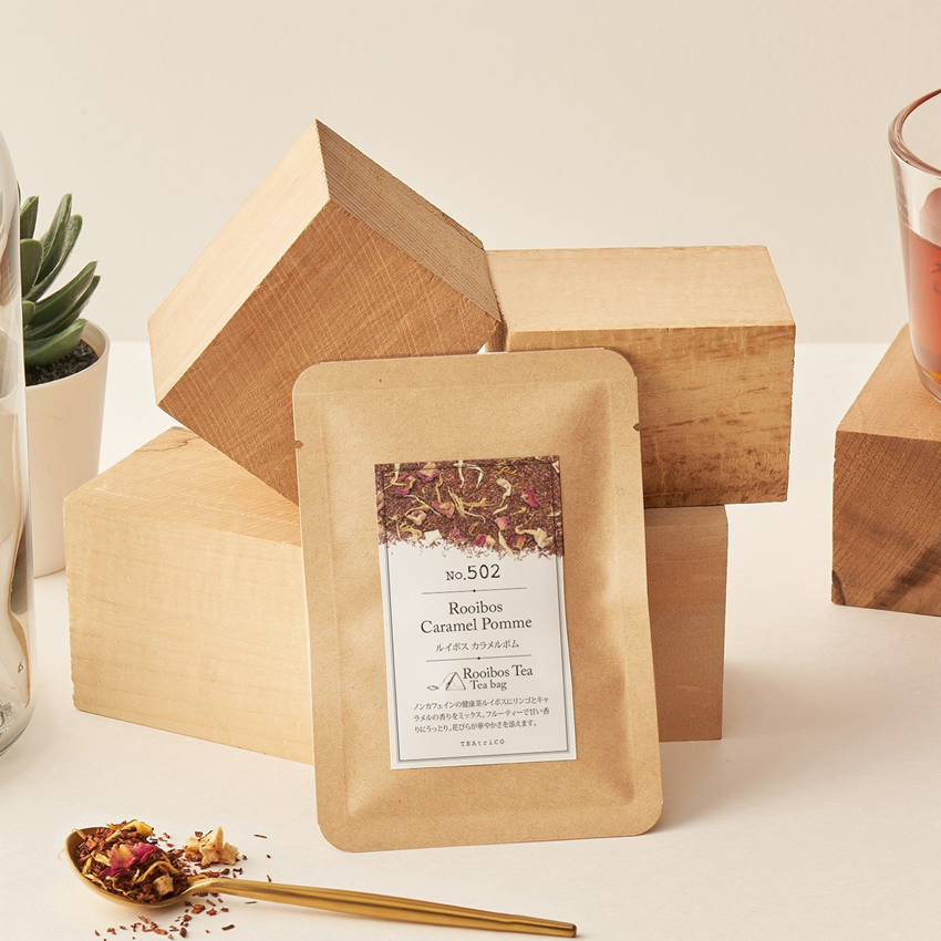 TEAtriCO お試しWellness tea ルイボス カラメルポム 2.5gTB×10個入