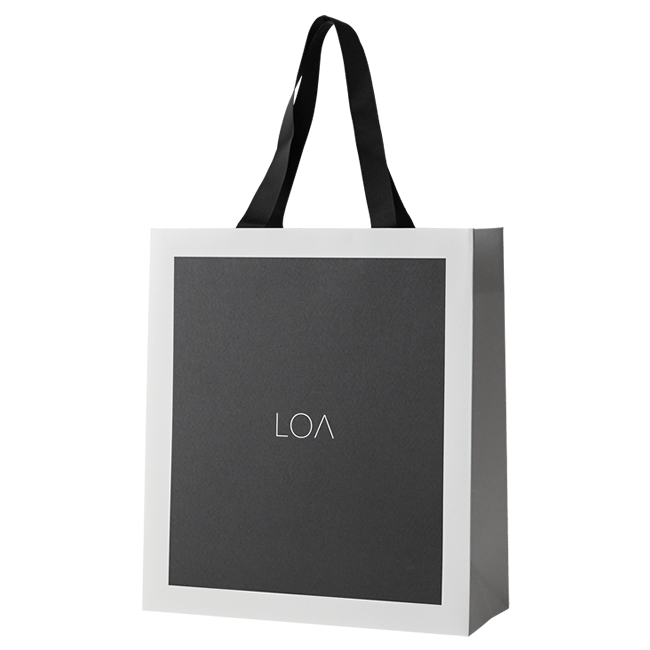 LOA THE OIL ショッピングバッグ 黒 10枚入
