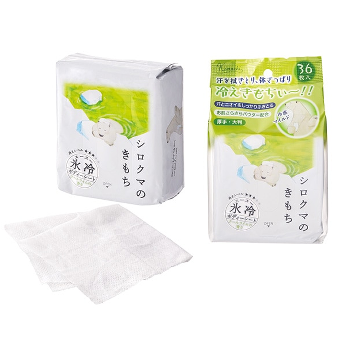 氷冷ボディーシート シロクマのきもち 36枚入×8P