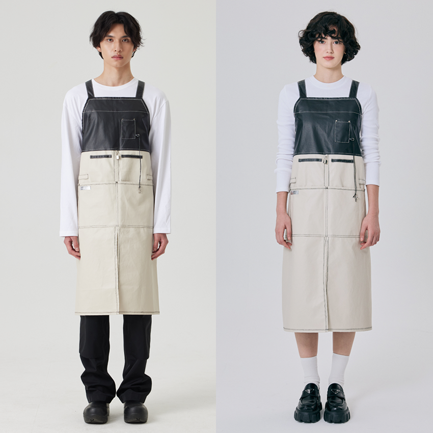 SOODAL アーティザンクレーエプロン フリーサイズ