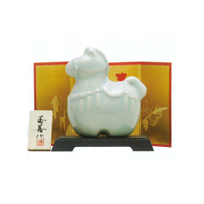 A-23 干支 水 青磁 極小 のし紙付 ×30個